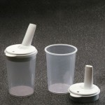 Vaso de alimentacion con tetina regulable